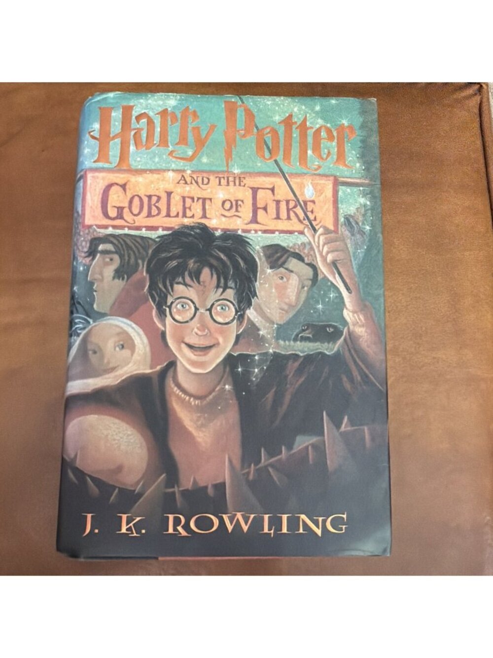 HARRY POTTER & THE GOBLET OF FIRE (First US Edition First Print 2000 Hardcover)